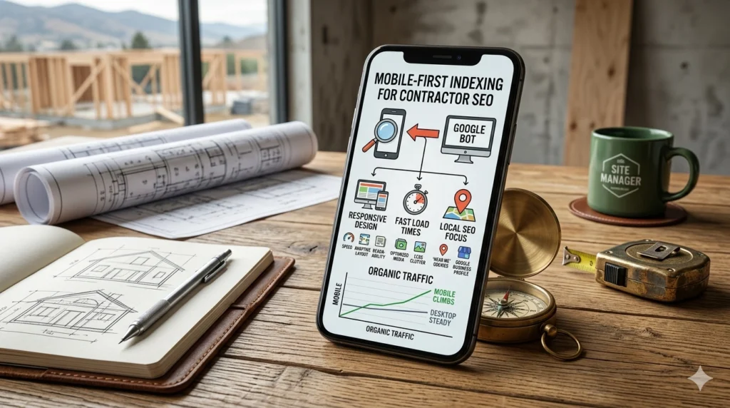 Mobile-first indexing setup for contractor SEO strategy